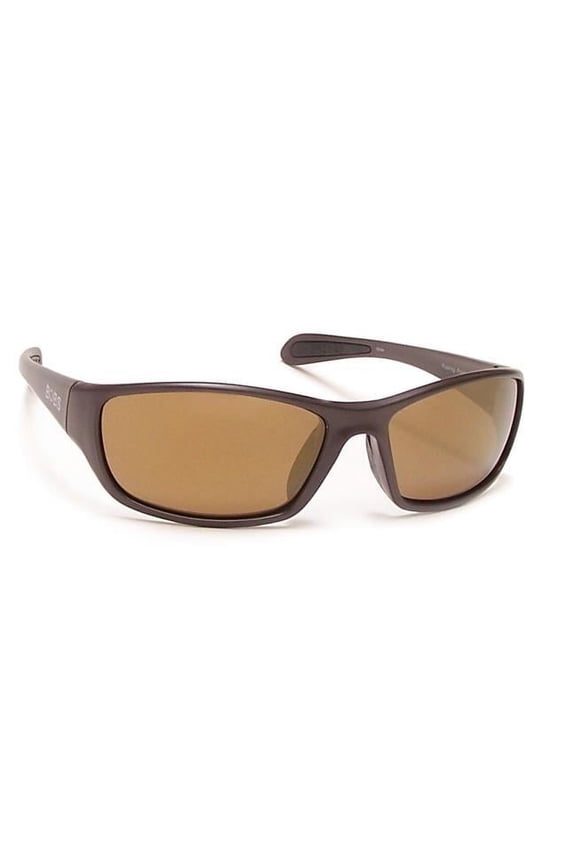 FP-05 Floating Polarized Sunglasses, Matte Brown, Brown & Gold