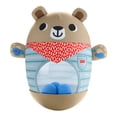 thumbnail image 1 of Fisher-Price Friendship Forest Bat & Wobble Inflatable Bear Roly-Poly Activity Toy for Baby, 1 of 6