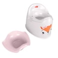 thumbnail image 1 of Fisher-Price Friendly Fox Potty Toddler Toilet Training Chair with Removable Bowl, Kids Ages 18+, 1 of 6