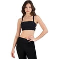 thumbnail image 1 of FP Movement by Free People Wave Rider Women's Cut Out Square Neck Sports Bra, 1 of 4