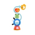 thumbnail image 1 of Fisher-Price Sensory Sounds High Chair Toy, Tray Activity for Baby Ages 3+ Months, 1 of 6