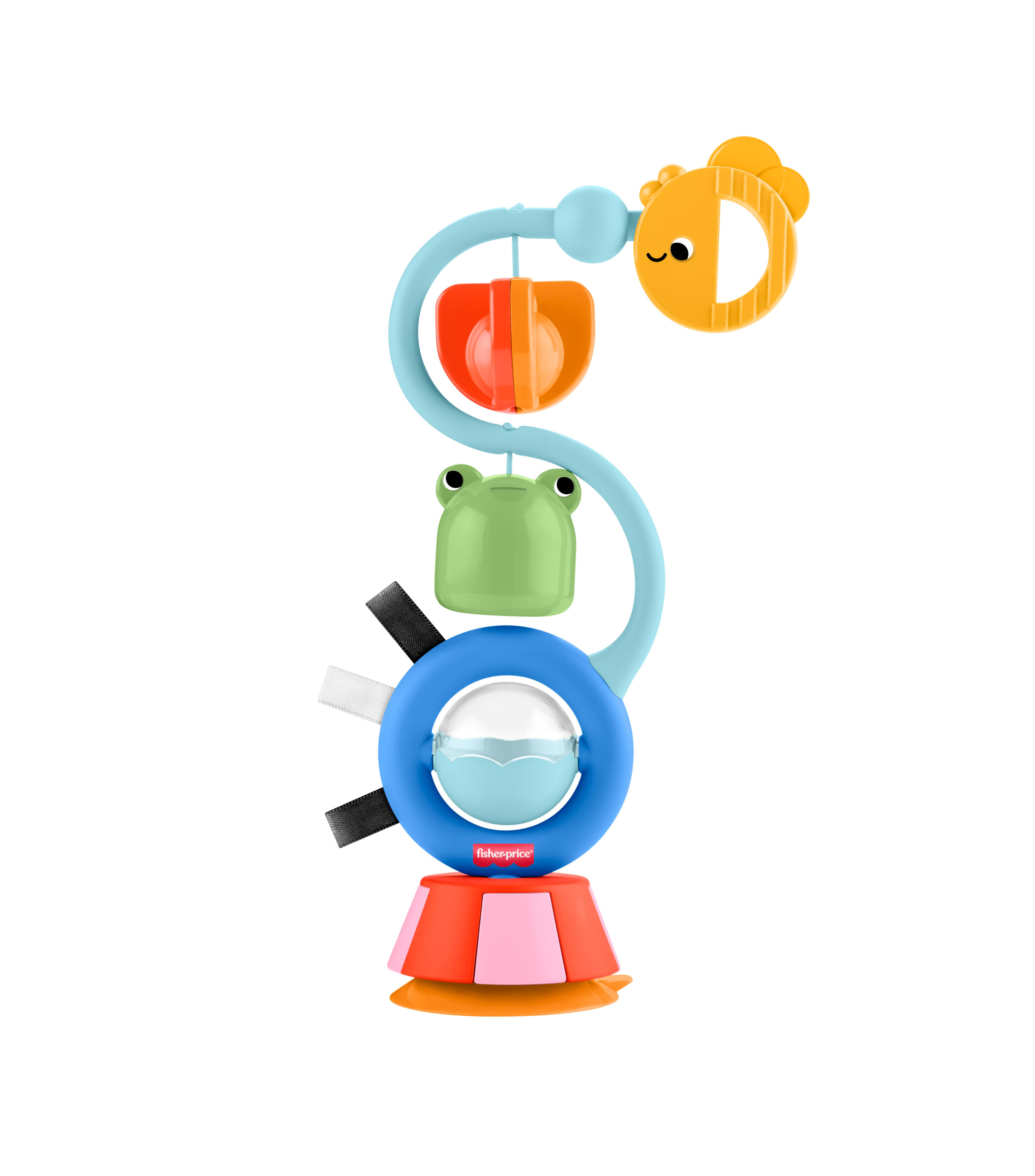 Fisher-Price Sensory Sounds High Chair Toy, Tray Activity for Baby Ages 3+ Months