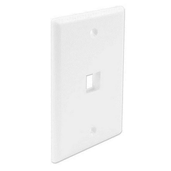 FP01PWH-SPK FacePlate, White - Pack of 25