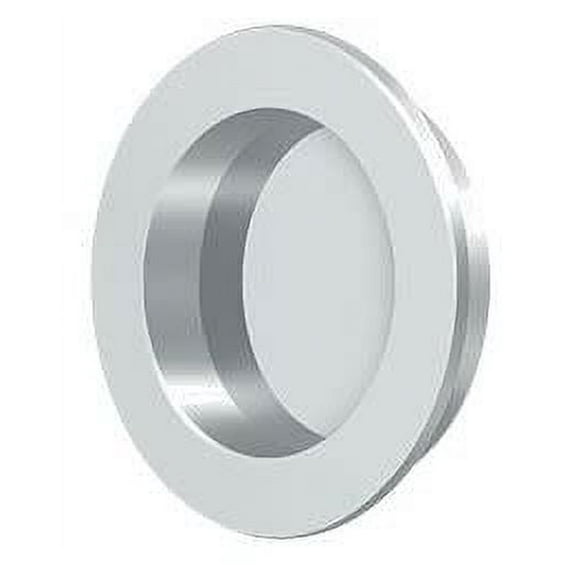 FP238U26 2-3/8" Round Flush Pull - Polished Chrome