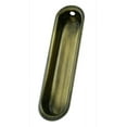 thumbnail image 1 of FP828U5 Flush Pull; 4" x 1" x 1/2"; Antique Brass Finish, 1 of 2