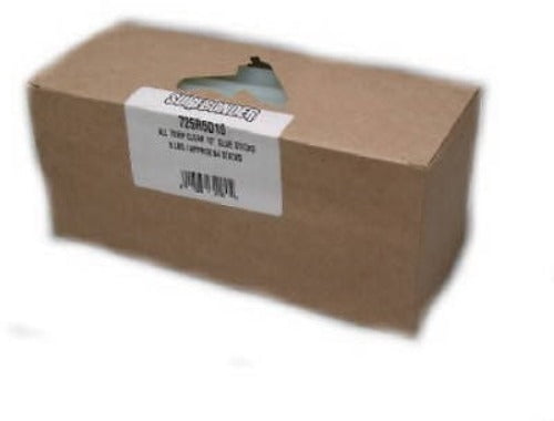 FPC 725R510 94-Count Pack of 0.44" x 10" All Temperature Clear Hot Glue Sticks - Quantity of 2
