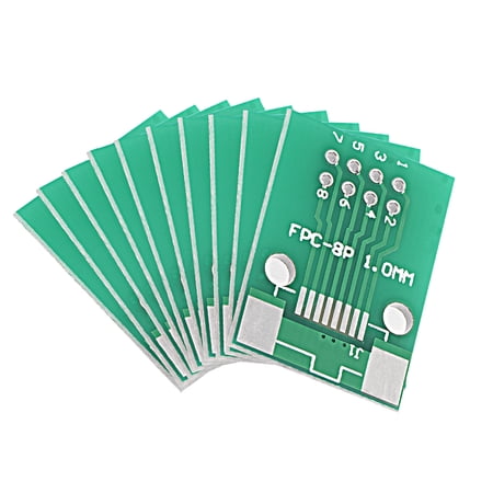 FPC 8PIN 0.5 / FPC 8PIN 1 to DIP Adapter PCB Board SMD Converter 10pcs
