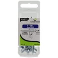 thumbnail image 1 of FPC42SLF Large Flange Short Steel Rivets - 1/8" Diameter, 1/8" Grip - 25 Count, 1 of 2
