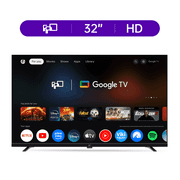 FPD 32-inch Smart TV, 720P HD Google TV with Google Play Built-in Google Cast , Dolby Audio, Hdr 10, Flat Television with Assistant Voice Control