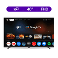 thumbnail image 1 of FPD 40-inch Smart TV, 1080P Fhd LED Google TV with Google Play/Cast, Google Assistant Voice Control, Dolby Audio, HDR10, Flat Screen, 1 of 13
