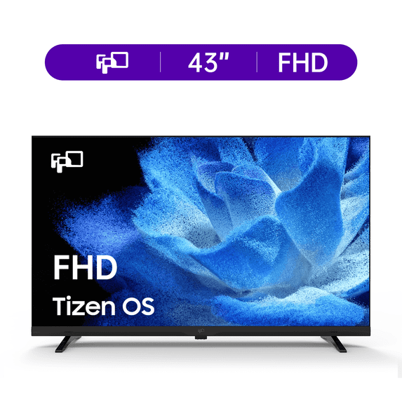 FPD 65-inch Smart TV, 4K UHD Compatible with Samsung TV Plus, Smartthings Built in Gaming Hub, Dolby Audio, Hdr10, Voice Control, Flat Television with Miracast
