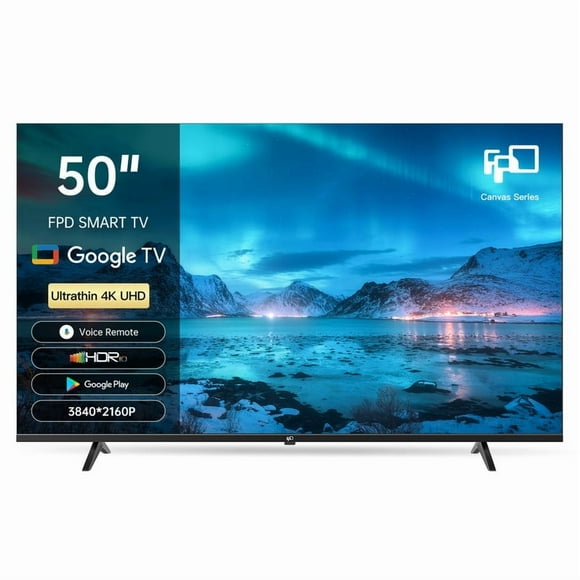 FPD 504K UHD LED Google Smart Television HDR