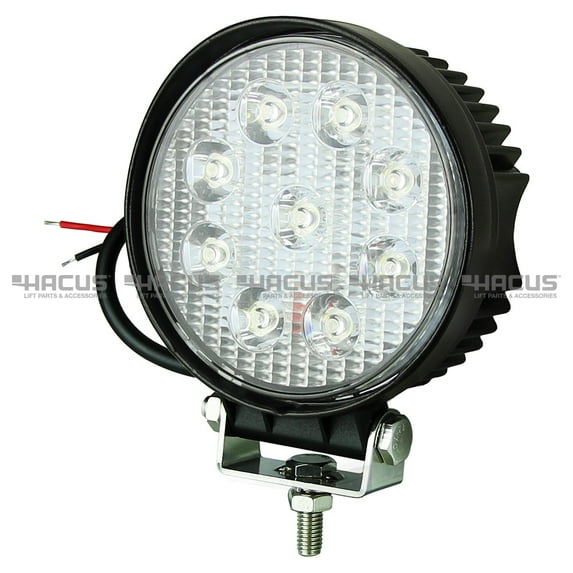 FPE - Forklift ROUND LIGHT 12-80V 27W SY300012LED ROUND HACUS Aftermarket - New