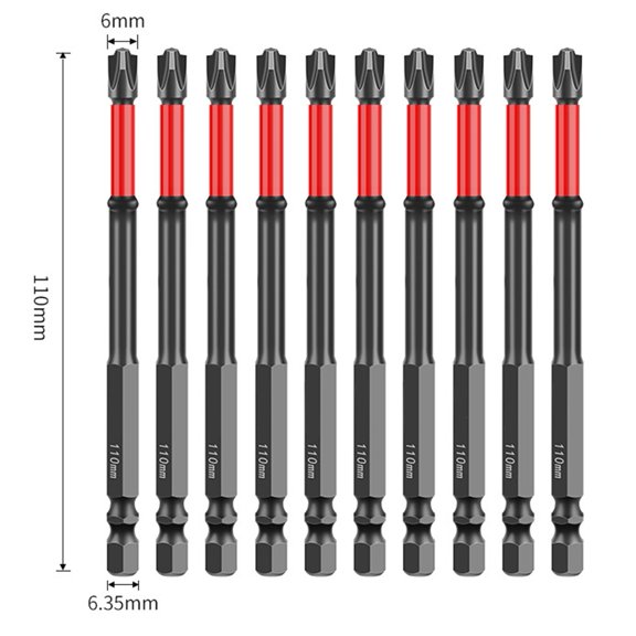 FPH2 Magnetic for Impact Screwdriver Bit Set for Electricians High for Precision