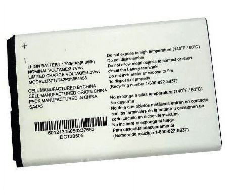 FPJ Replacement Battery LI3717T42P3H654458 1700mAh for ZTE VERIZON