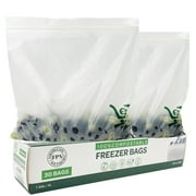 FPN Freezer Zip Bags, 120 Pack 11x11 Inches, Compostable  Eco-Friendly Food Storage Bags, Durable, Leak-Proof  Freezer-Safe Perfect for Snacks, Meals, Travel