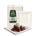 thumbnail image 1 of FPN Compostable Square Plates 250pcs 6 In Eco-Friendly Dinnerware, Disposable Party Plates for Hot & Cold Food, 1 of 10