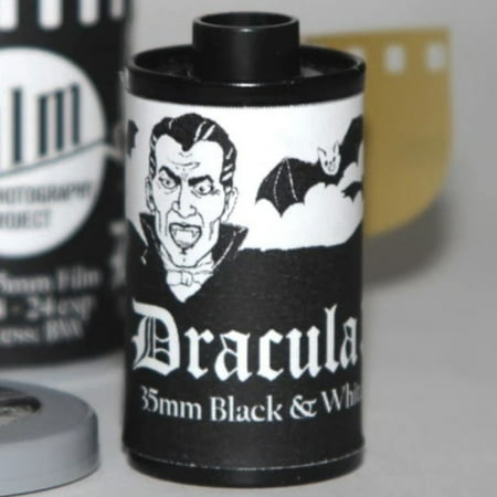 FPP Dracula 35mm Panchromatic B&W Film, 64 ISO, 24 Exposure