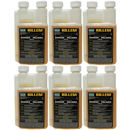 FPPF Killem 60119 - Fuel Biocide and Slimicide 16 oz. Bottle (Pack of 6)