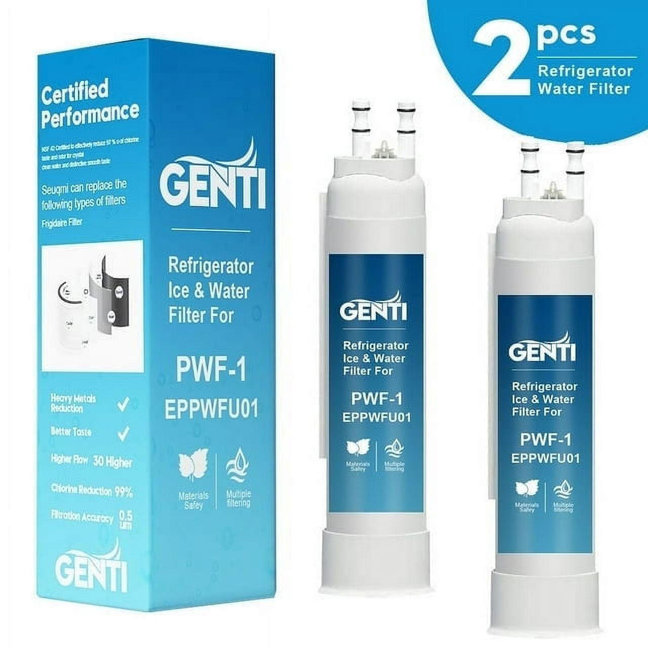 FPPWFU01 Water Filter Replacement Compatible with EPPWFU01