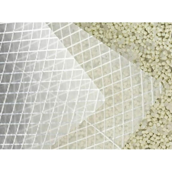 FPS - Dura-Skrim White Hydroponic Plastic Liner 20 mil String Reinforced & UV Resistant - Hydroponic Growing Kit, Hydroponic Liner, Hydroponics, Hydroponic Growing, Pond Liner, Durasmooth (12' x 125')