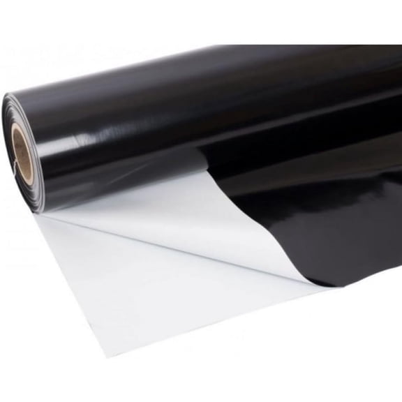FPS - Dura-Smooth Hydroponics Plastic Liner 20 mil Black/White - Hydroponic Growing Kit, Hydroponic Liner, Hydroponics, Hydroponic Growing, Pond Liner, Durasmooth (12' x 10')