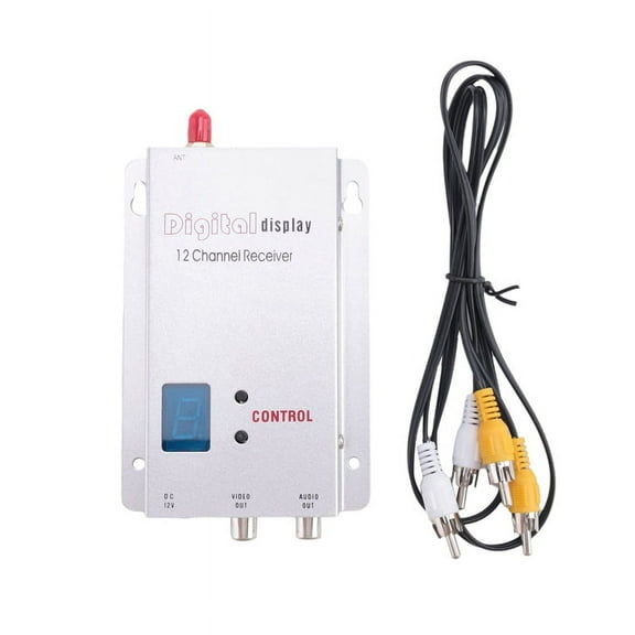 FPV 1.2G 1.3G VRX Receiver 12CH Digital Display for Long Range Drone RC Model