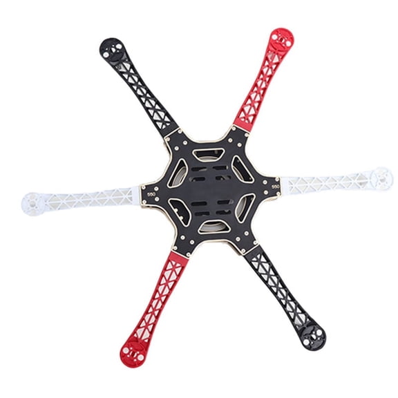 FPV F550 Hexa Frame Arm HexaCopter PCB with Landing Gear Gimbal Protector Battery Plate for Flamewheel F550 HJ550