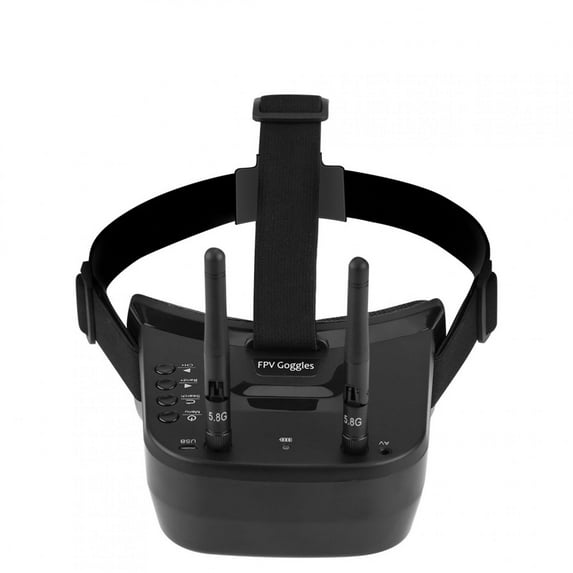 FPV RC Drone Goggles, Built-In 3.7V FPV Goggles, 5.8G 40 Channels Mini For Men FPV Goggles FPV Quadcopter Drones Outdoor
