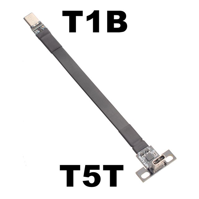 FPV USB3.1 TypeC To USBC FPC USB Flat Cable Female To Male USB3.1