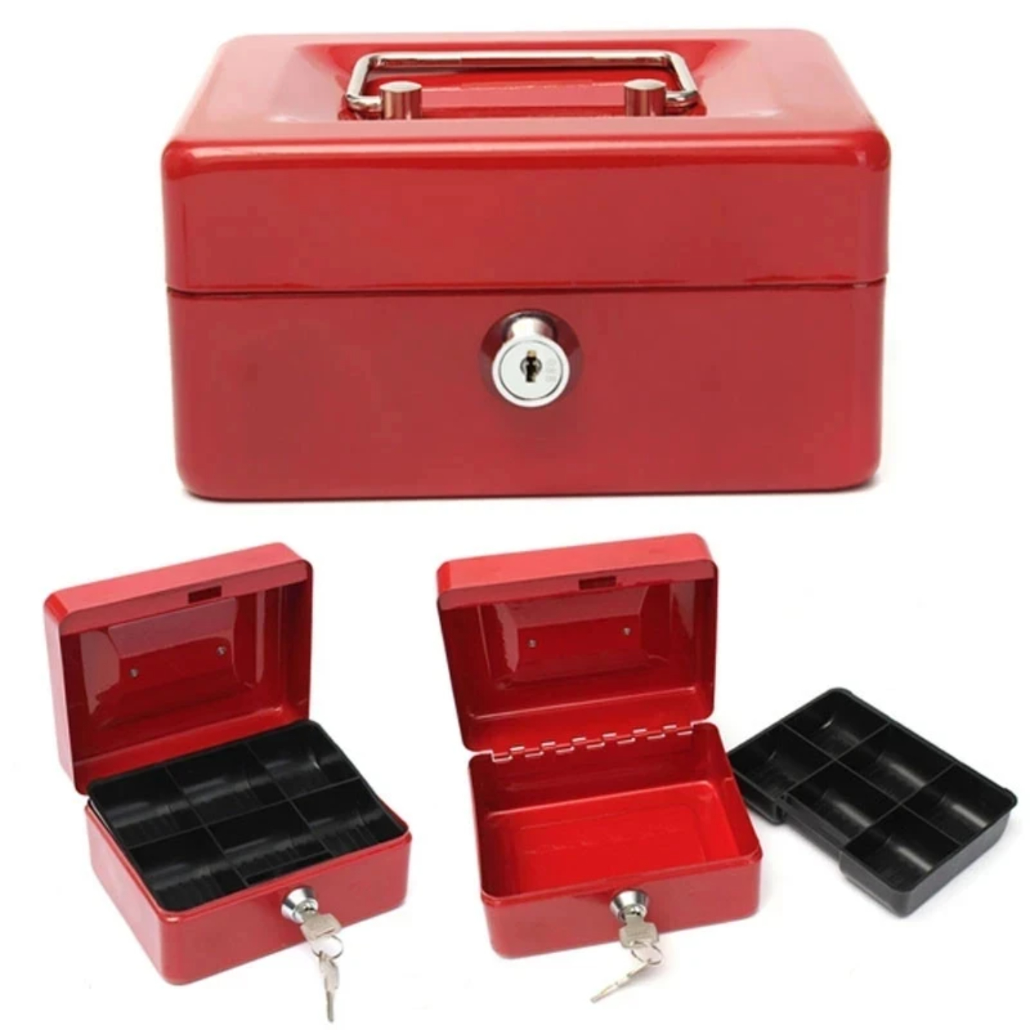FPWNGL Elevate Home Decor with Secure Stainless Steel Lockable Petty