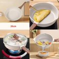 FPWNGL Healthy Multifunctional Nonstick Deep Frying Pan Skillet Saute