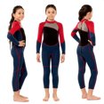 FPWNGL Neoprene Wetsuit 2.5mm girls 214 years Onepieces Long Sleeves