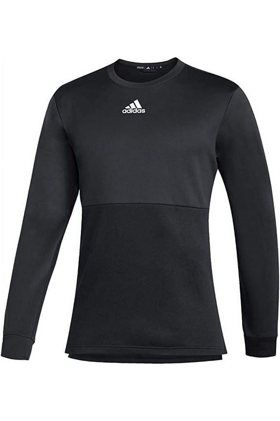 FQ0005 Adidas Team Issue Crew Top Mens Black/White S