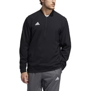 FQ1778 Adidas Long Sleeve 1/4 Zip Mens Casual Top Black White S