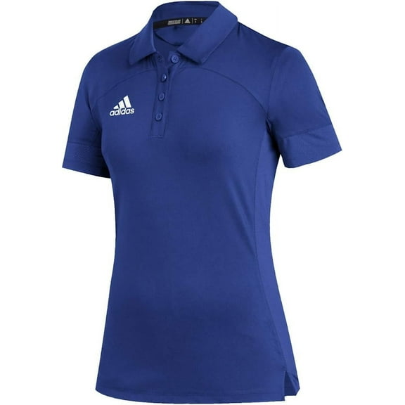 FQ1785 Adidas Under The Lights Women's Coaches Polo Royal White XL