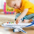 thumbnail image 1 of FQNRM Upgraded Children's Simulated Airplane Inertial Early Education Airplane Sound And Light Model Airplane Simulation Colorful Lights L, 1 of 6