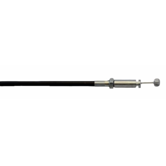 Recliner Handle Cable, 3.5 to 4" Adjustable Exposed Wire, 6mm Barrel, S Tip