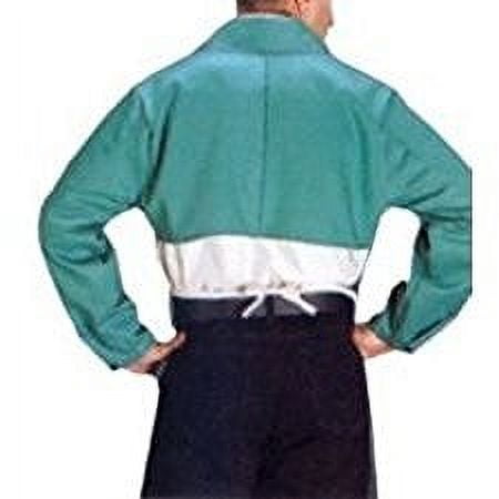 FR Cotton Sateen Cape Sleeves, Hook-and-Loop, Medium, Visual Green