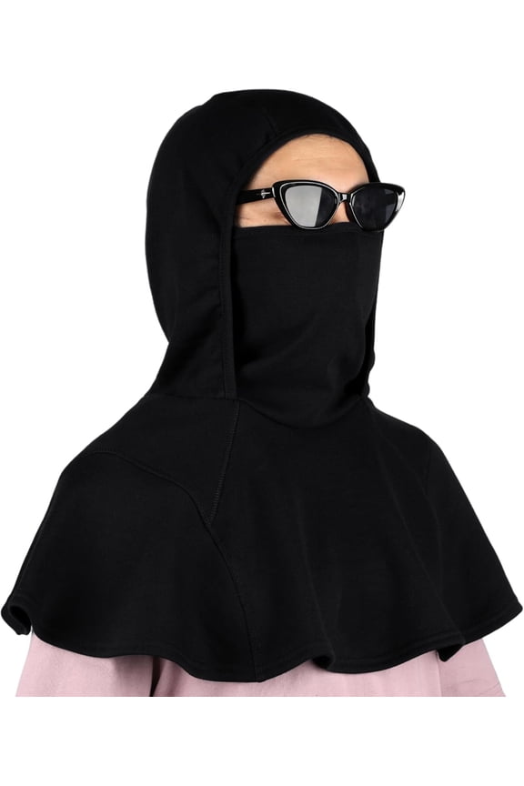 FR Face Mask Winter Fleece Balaclava Neck Hood Flame Resistant Welding Full Head Neck Cover