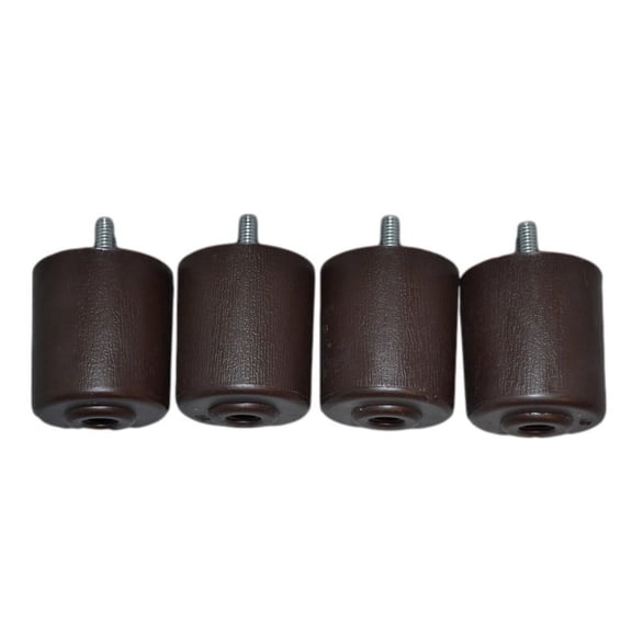 Furniture Rehab Replacement Furniture Leg 2.25" Brown, Set of 4