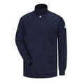 thumbnail image 1 of FR Lng Slv Mock Turtleneck Shirt,Nvy,2XL SEK2NV RG XXL, 1 of 2