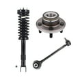 thumbnail image 1 of Set of 3 Front Right Lower Forward Control Arm Ball Joint-Wheel Hub Bearing Assembly-Quick Complete Strut-Coil Spring Assembly For 2005-2010 Chrysler 300, 1 of 10