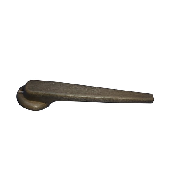 Painted Wood Grain Recliner Footrest Release Handle Lever 5/8 Inch, Brown
