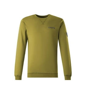 UNIFU FR Shirts Men’s Flame Resistant 7OZ Lightweight Crew Neck 100% Cotton Long Sleeve Welding Shirt NFPA2112/CAT2