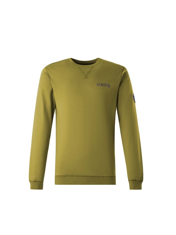FR Shirts Men’s Flame Resistant 7OZ Lightweight Crew Neck 100% Cotton Long Sleeve Welding Shirt NFPA2112/CAT2