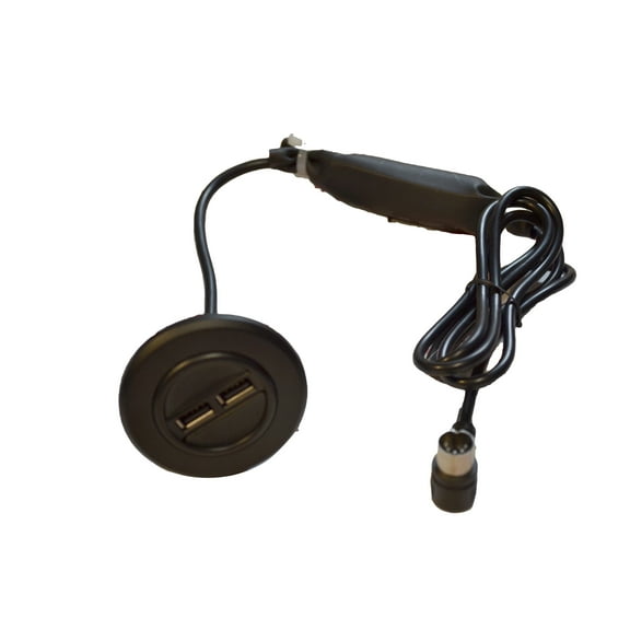 FR Two button round handset with 5 pin style connector for power recliner and sofa with dual power USB