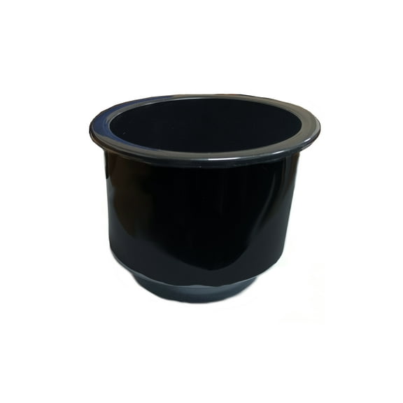 FR Universal Replacement Black Plastic Cup Holder, 3 1/2" Diameter
