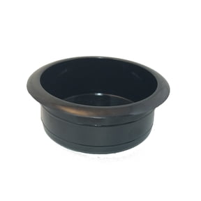 Universal Replacement Plastic Cup Holder, Black, 3 3/8" Diameter
