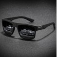 thumbnail image 1 of Sports Polarized Sunglasses Square Light Weight Driving Shades Black, 1 of 12